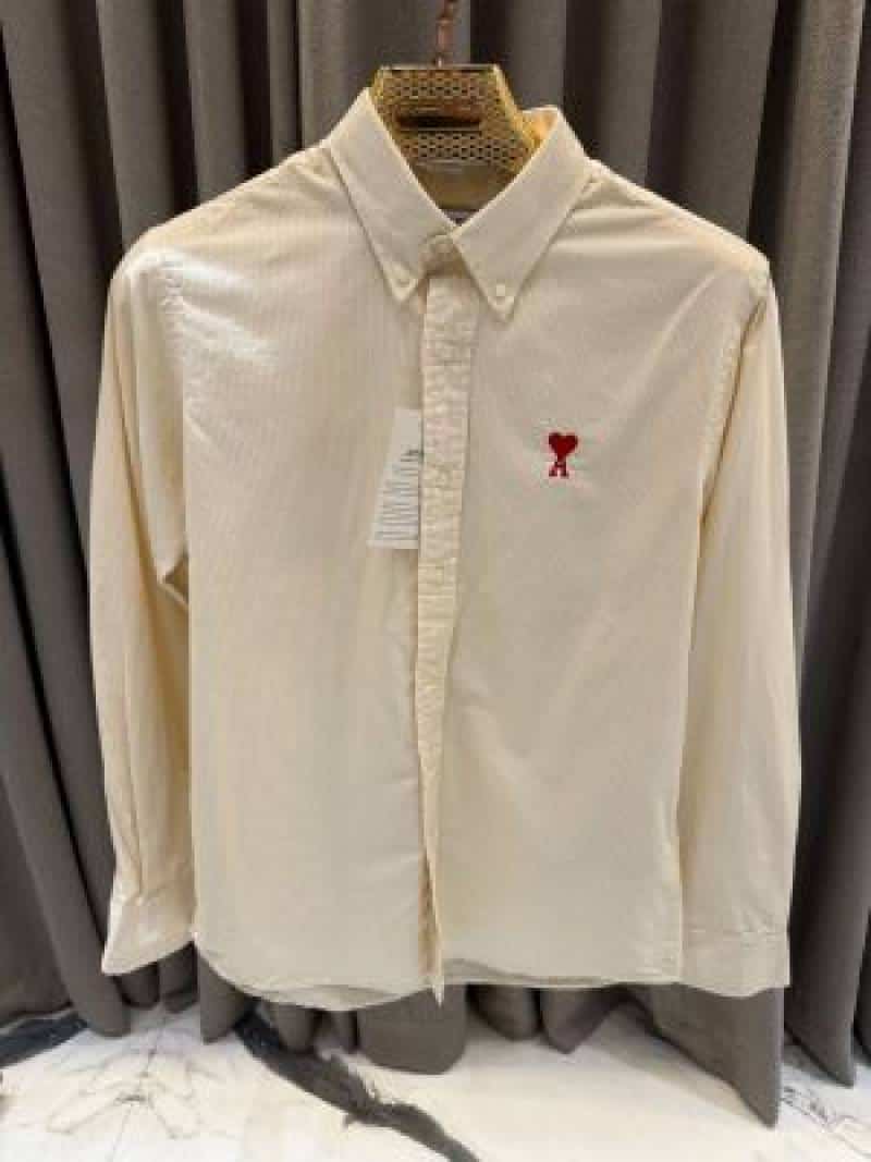 Ami_Paris Linning imported shirt Yellow