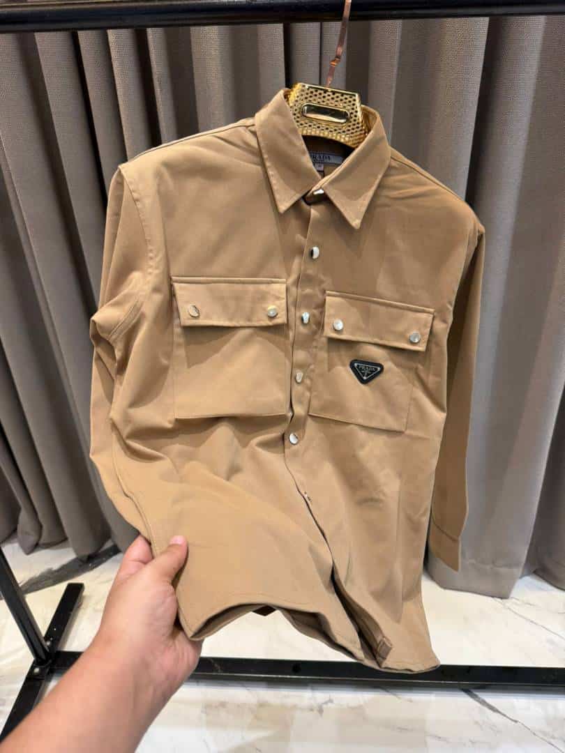 Prad_a Shacket Brown