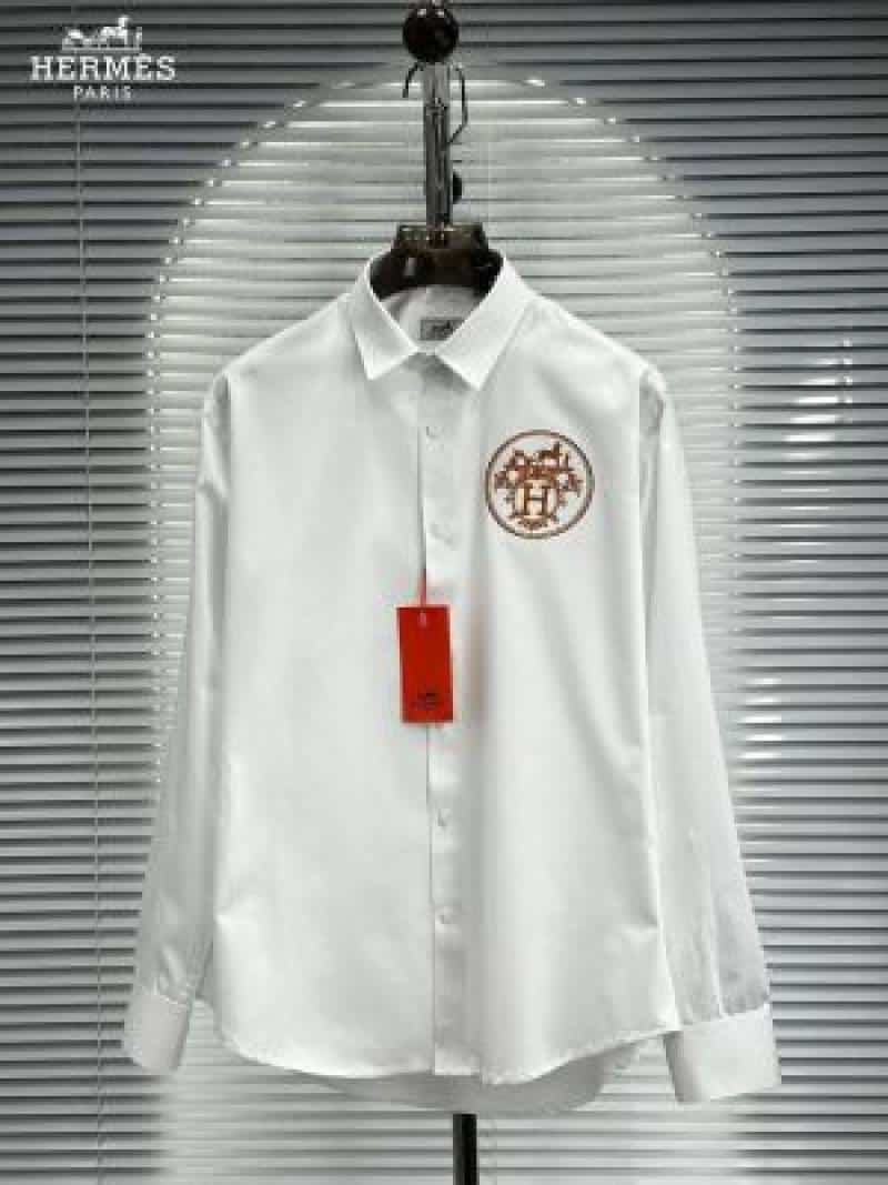 HERMMES PREMIUME SHIRT WHIte