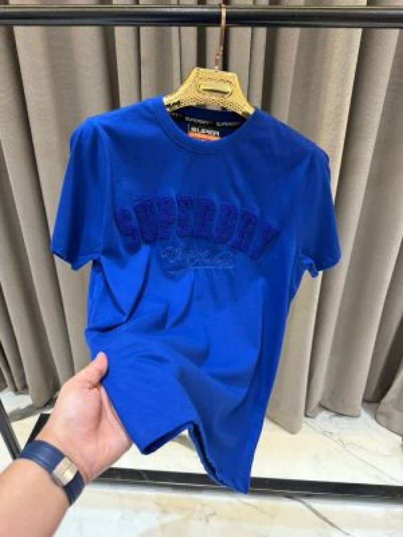 Superdry Round Neck T-shirt Dark Blue