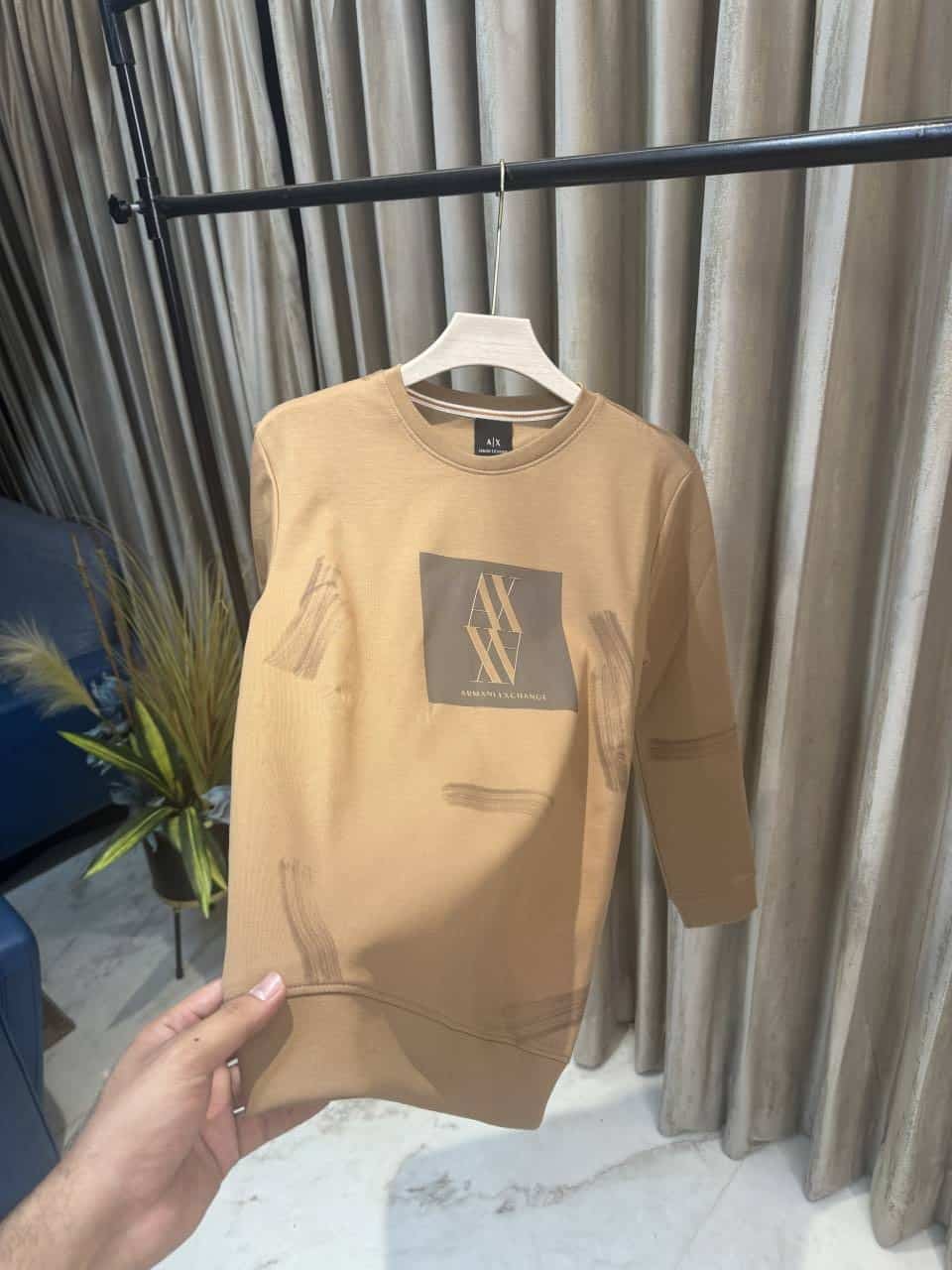 ARMAN_I EXCHANGE BROWN FULL SLEEVES HEAVY GSM ULTRA PREMIUM QUALITY AVAILABLE