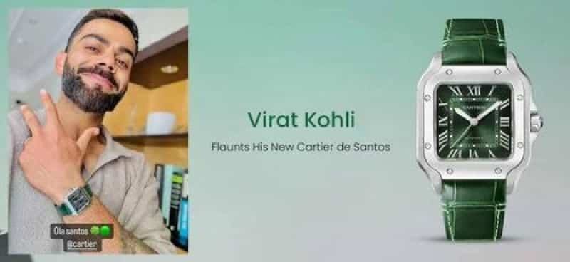 cART!ER SANTOS VIRAT KOHLI