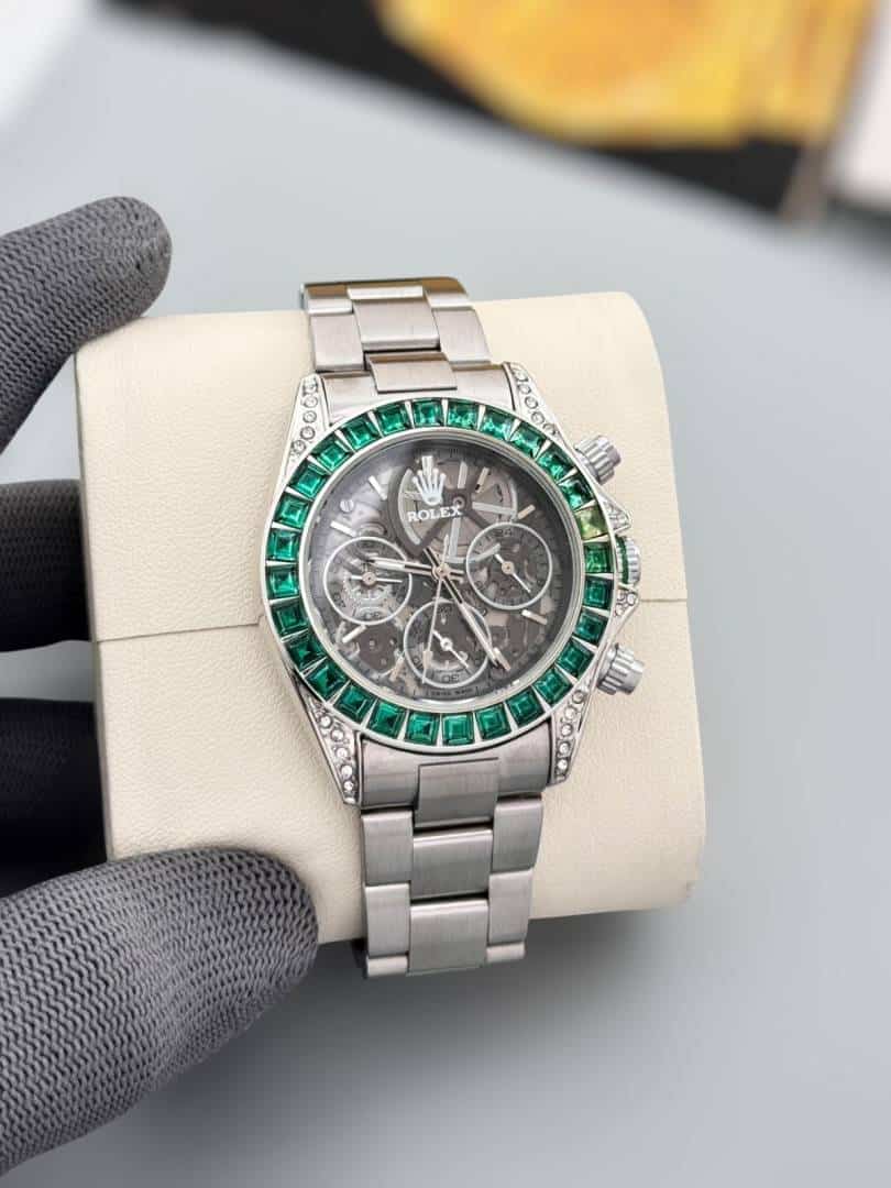 Role.x Oyster Perpetual Daytona Silver Green