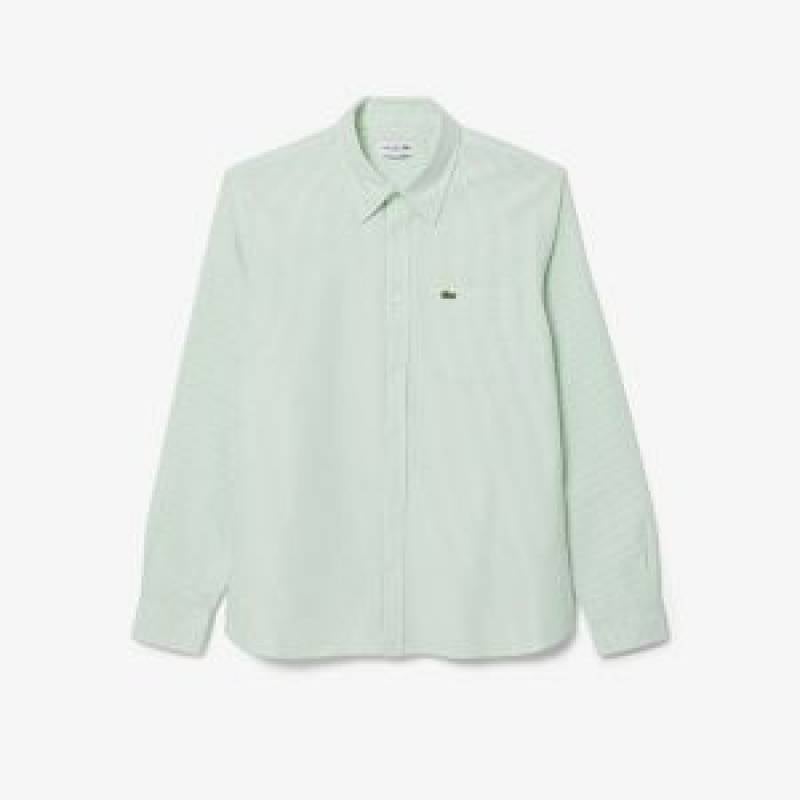 Lacoste_Sky_Green_Small_Checks_Premium_Shirt_(1674)