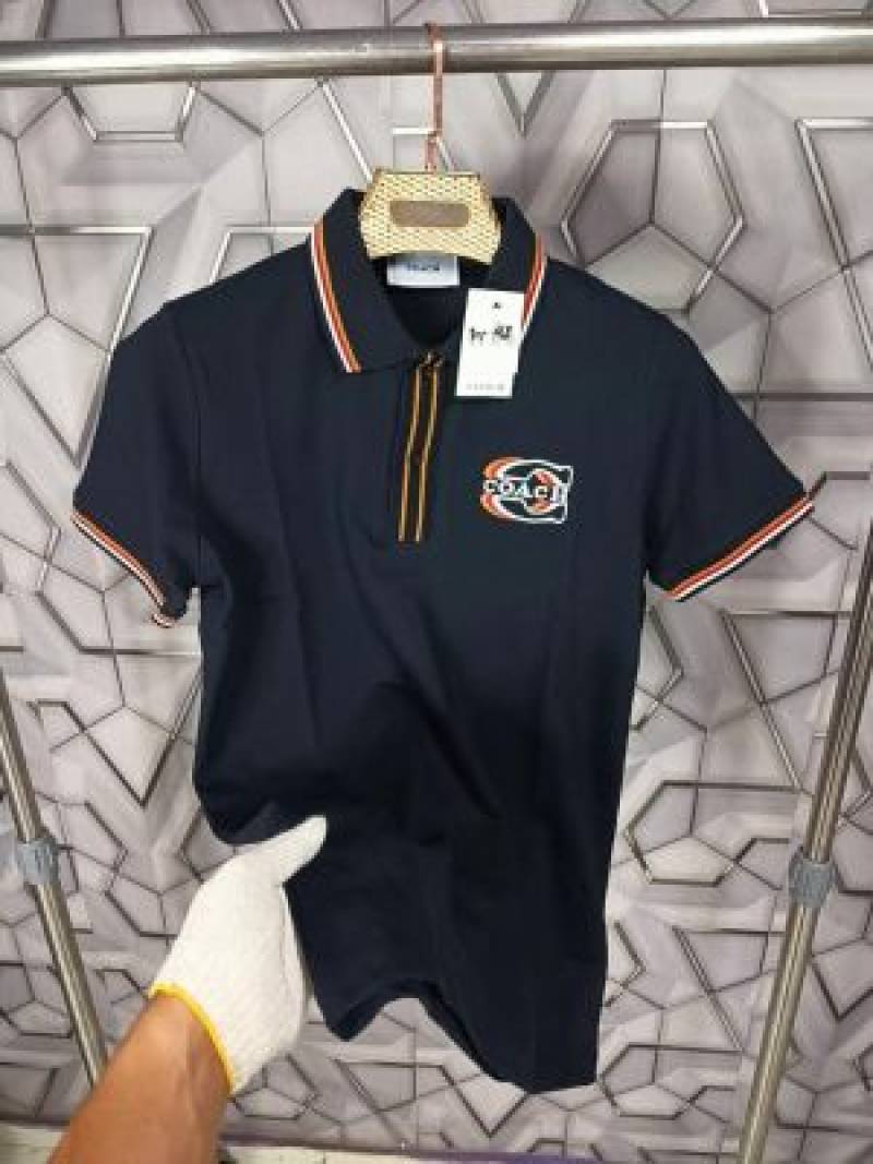 Coach_Black_Premium_Imported_Polo_T-Shirt_(1843)
