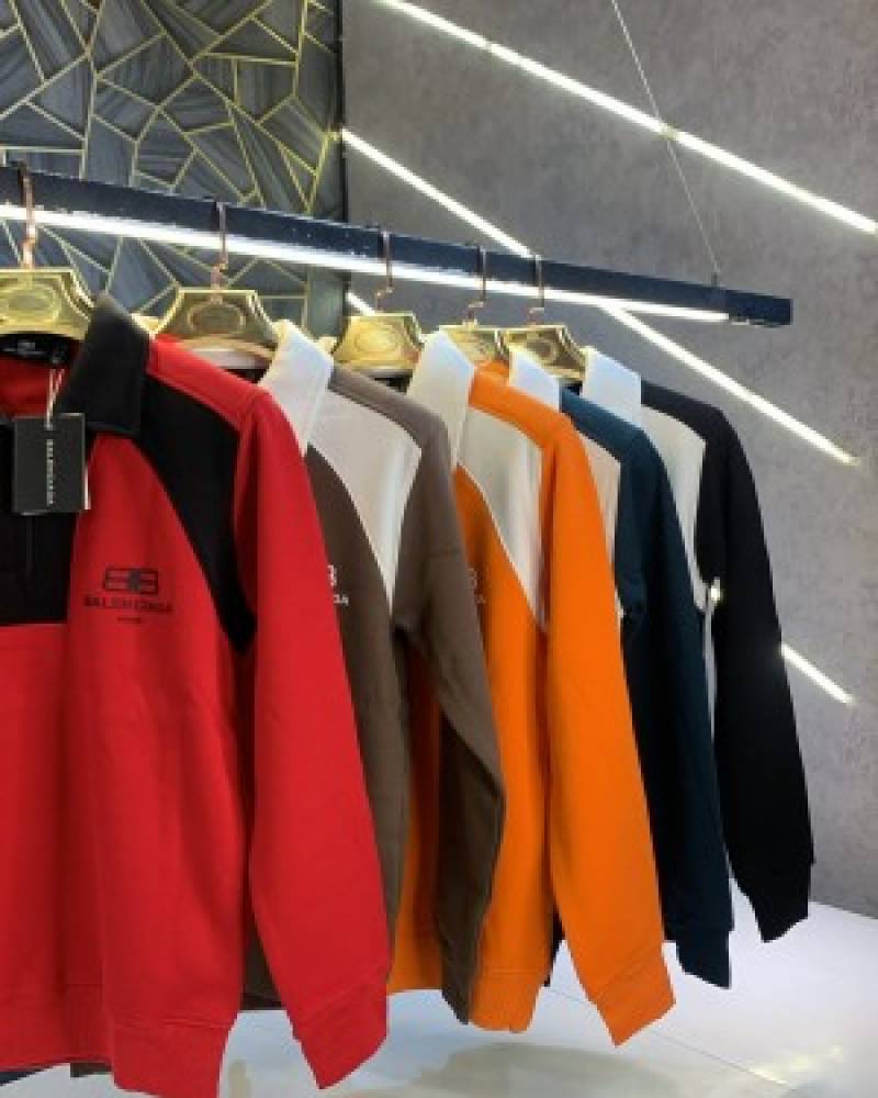 Balenciaga_Orange_Logo_Print_Imported_Sweatshirt_(1106)
