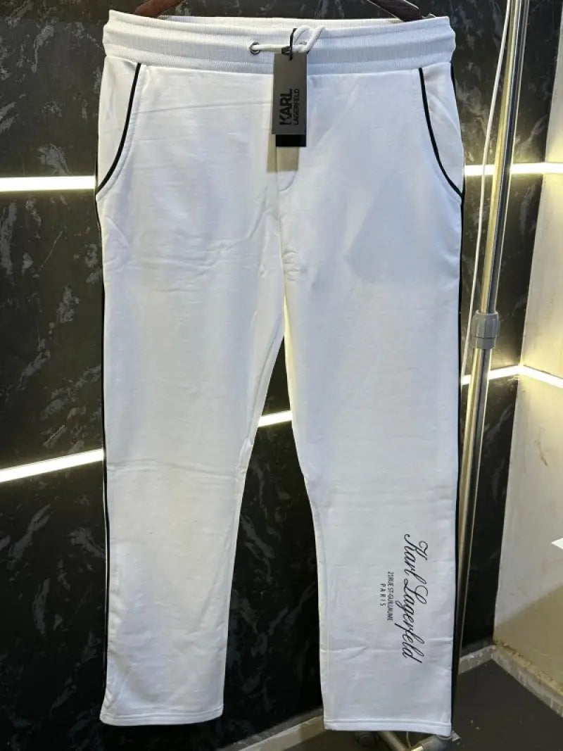 Karl Lagerfeld Premium Trackpant White
