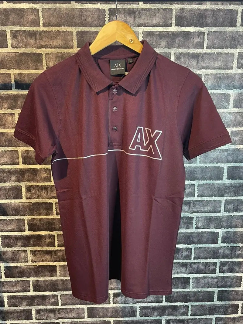 Arman_i exchange premium polo tshirt marron