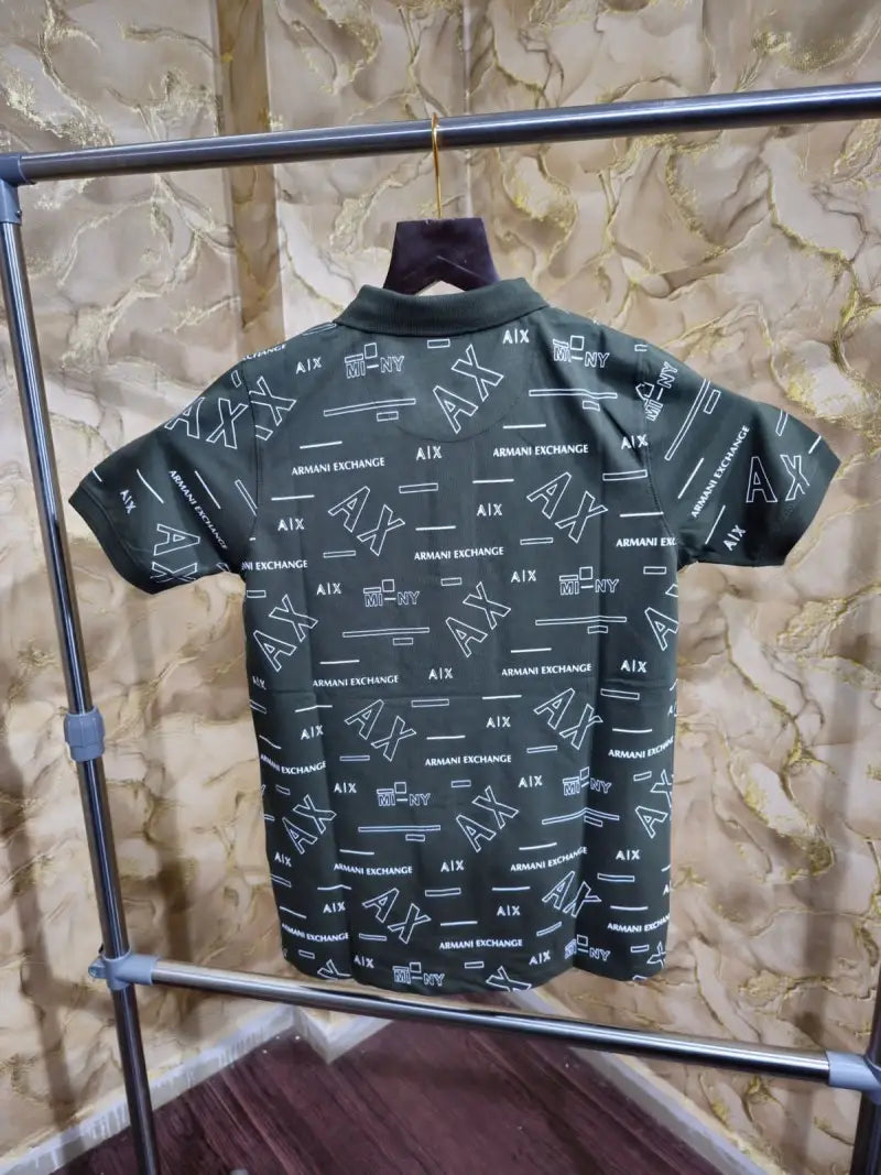 Armani Exchange Premium Polo Tshirt Green