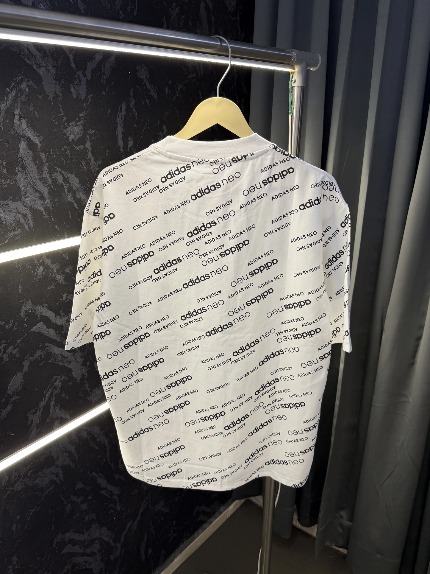 Adida s Neo Premium Round Neck Tshirt White