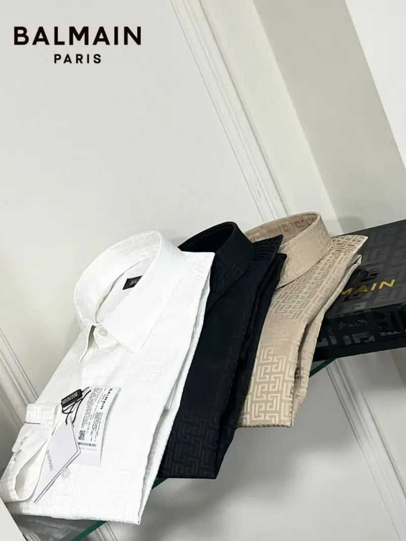 Balmai n Paris Imported Shirt with Original box ( White )