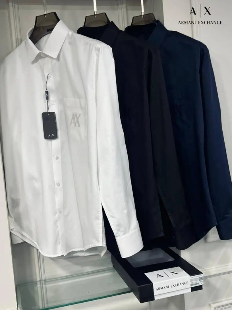 Arman i Exchange Official Store article shirt with box ( Navy )