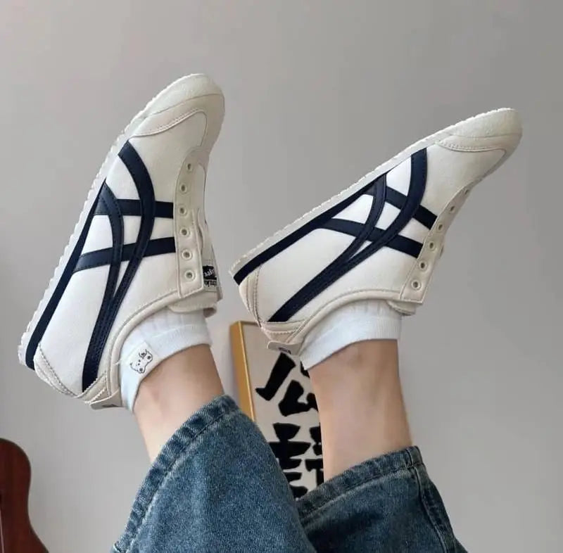 Onitsuka Tiger Mexico 66 Slip On Birch Midnight For Mens (D-1880)