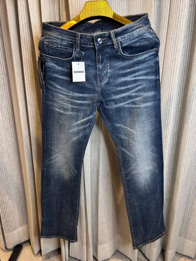 DOLCE & GABBAN_A GREY WASH PREMIUM BACK POCKET DENIM