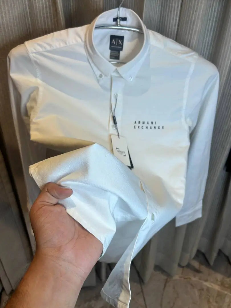 ARMAN_I EXCHANGE WHITE FRONT PRINTED SHIRT