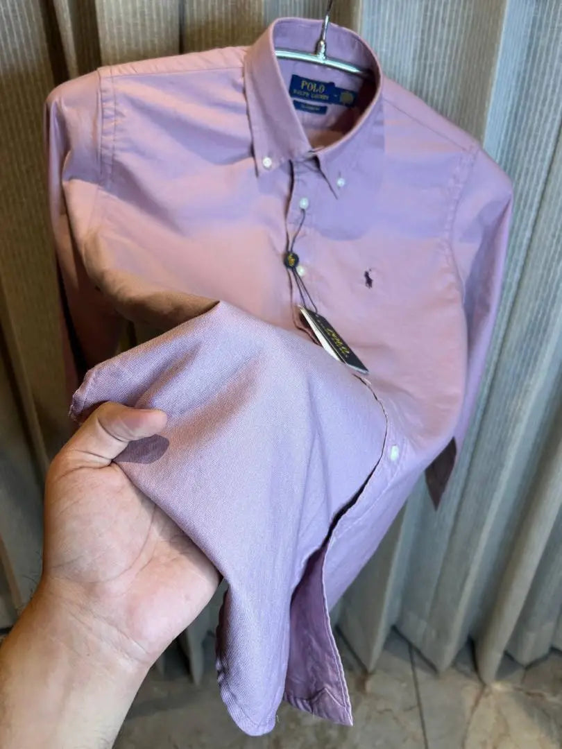 RALPH LAURE_N PURPLE PREMIUM IMPORTED SHIRT