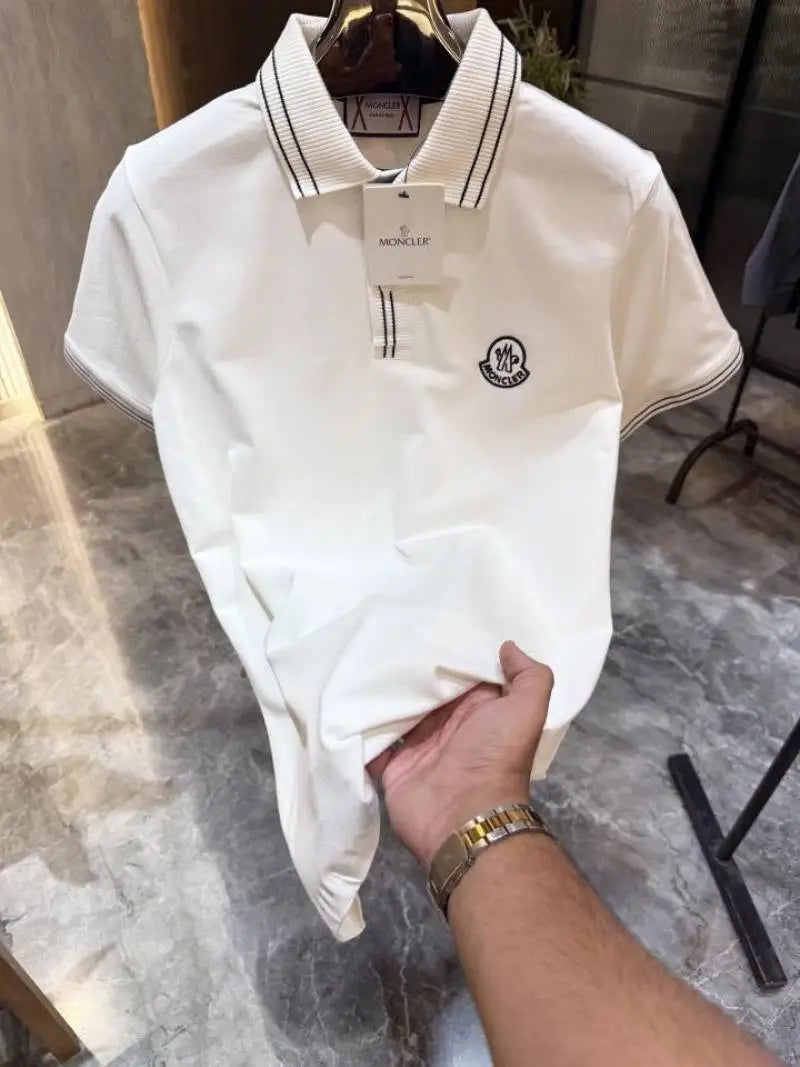 Moncle r White Polo Tshirt