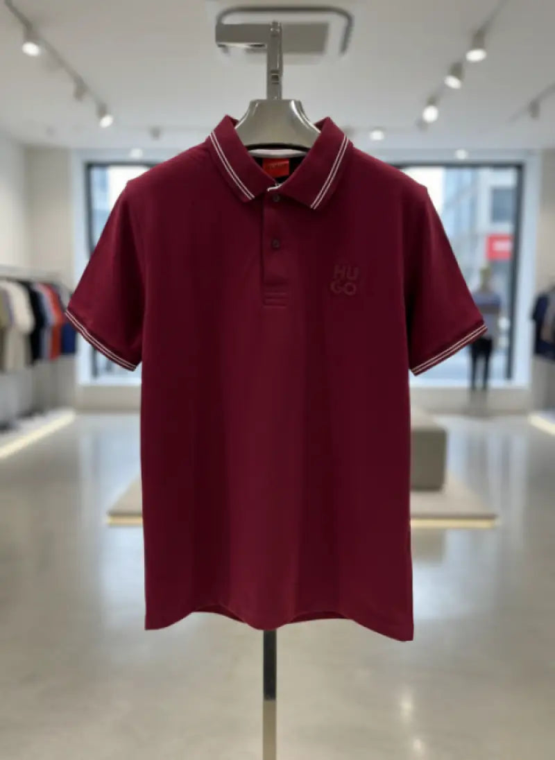 Hugo bos s Maroon Polo Tshirt Store Article