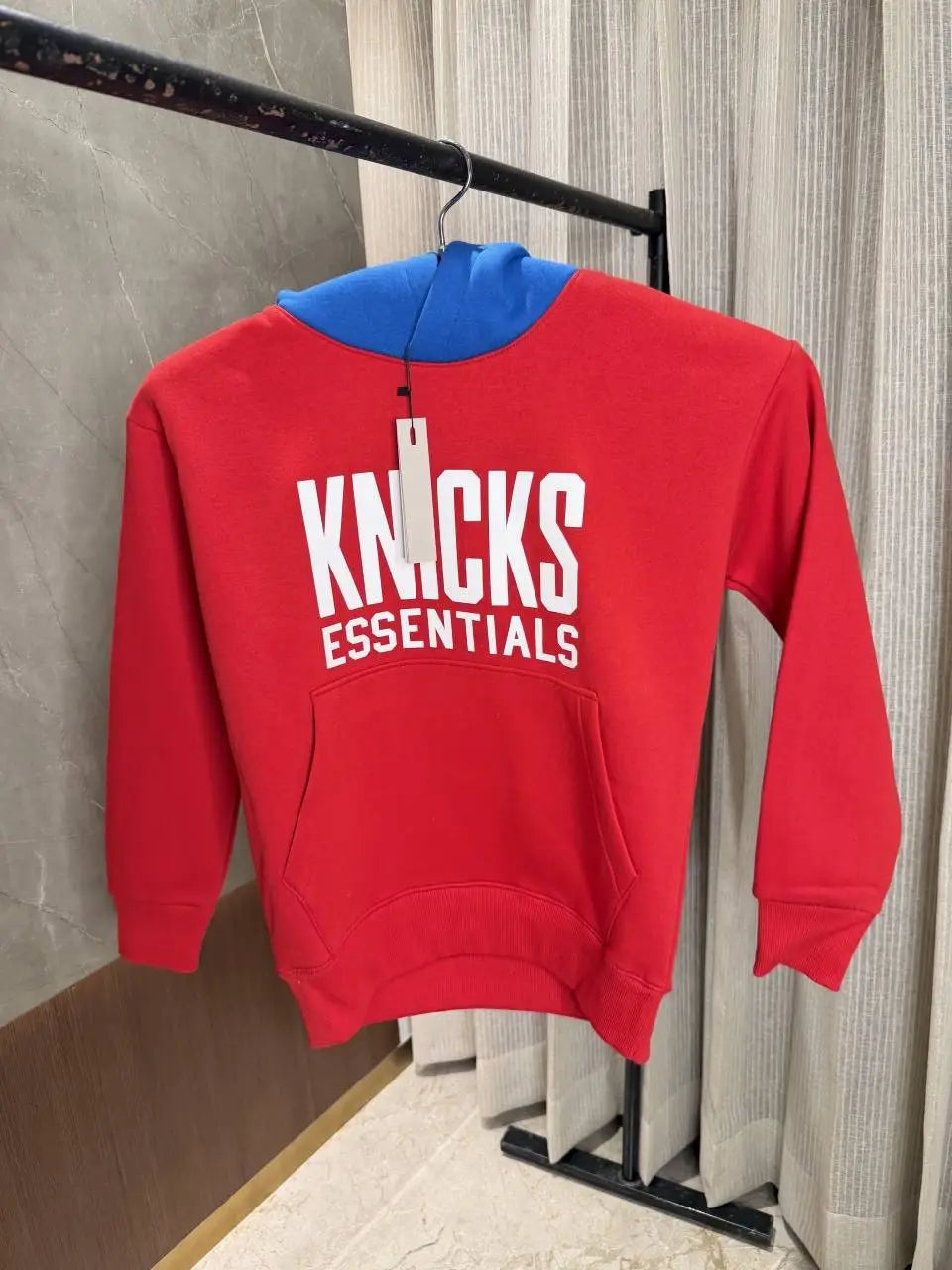 Essential s Red Premium Hoodie