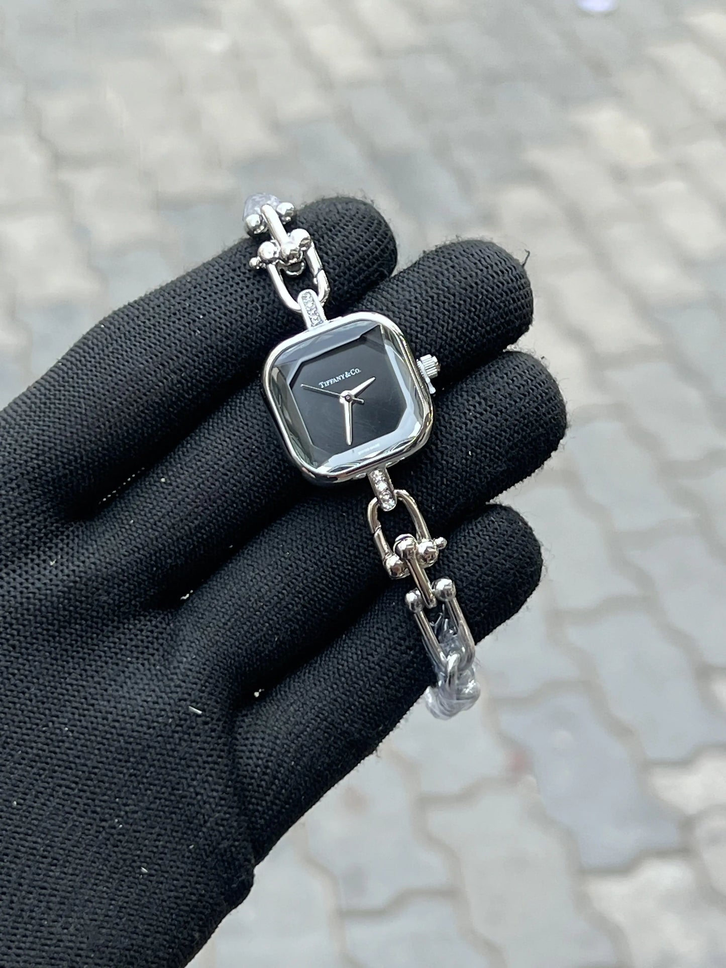 Tiffan_y & Co Silver Black