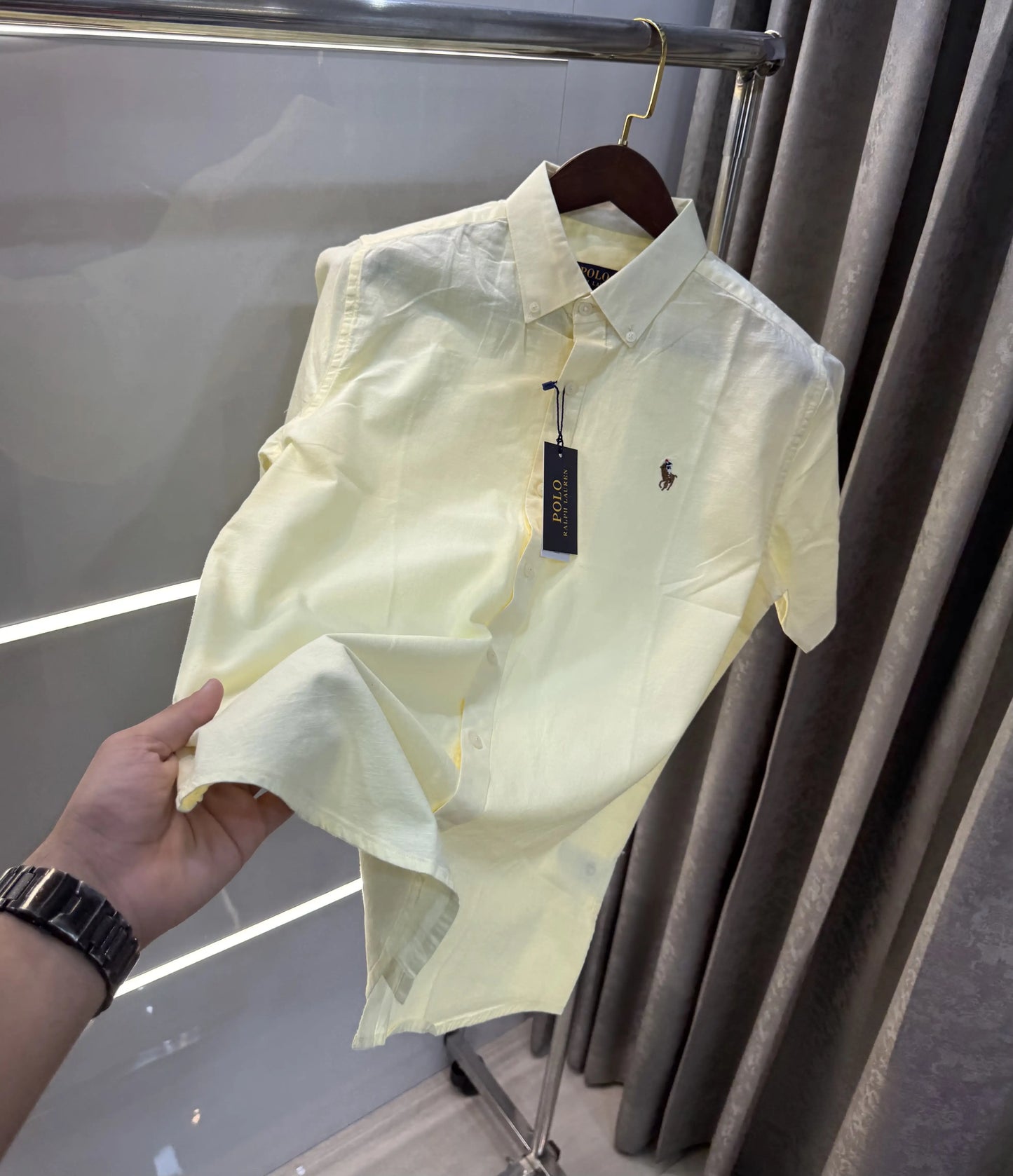 Ralph Lauren Butter Premium Linen Shirt