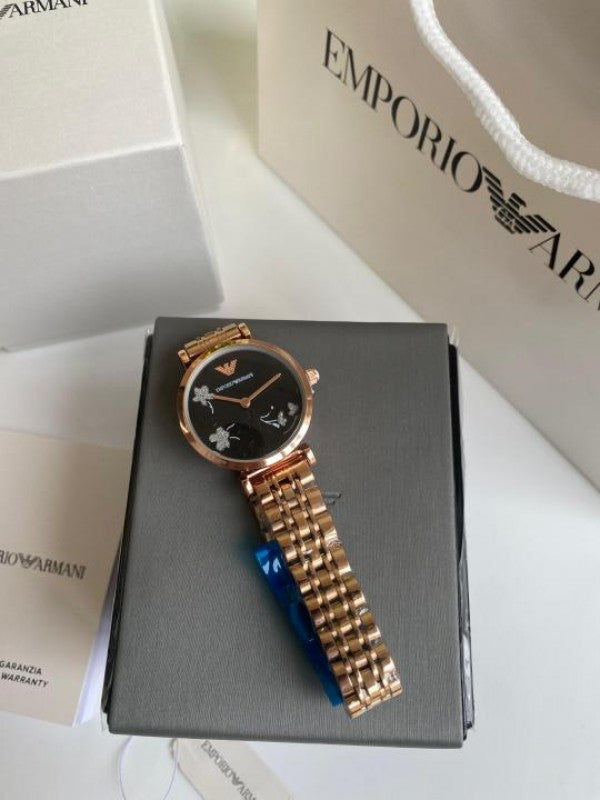 Emporio Armani Rosegold Black
