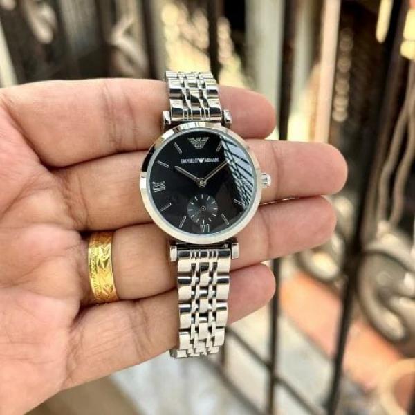 Emporio Armani Silver Black