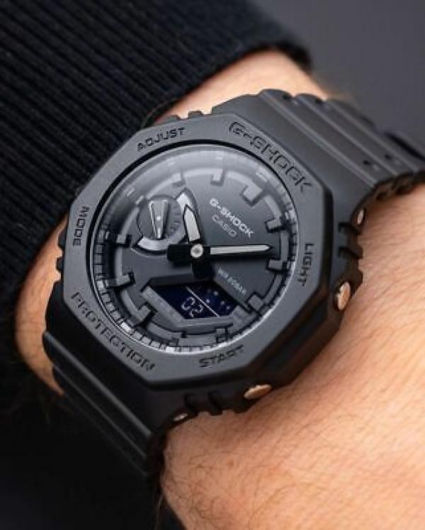 Gshock GM2100 Black Leather