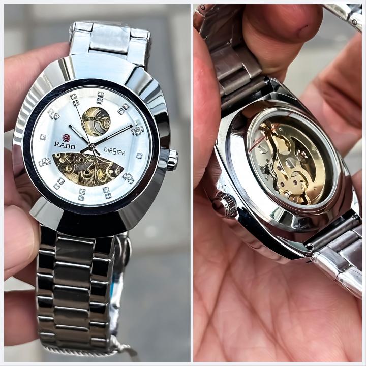 Rado Diaster Silver White Automatic