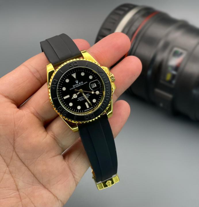 Rolex Yachmaster Black Gold