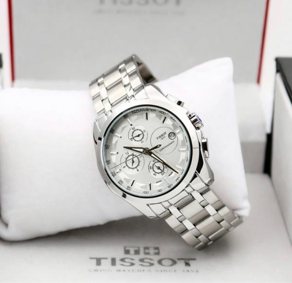 Tissot 1853 Courtier Watch Silver Chain Belt