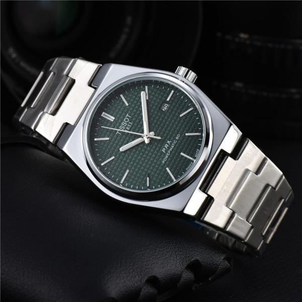 Tissot 1853 PRX Silver olive Green