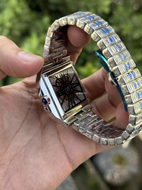 Cartier Diamond blue Silver