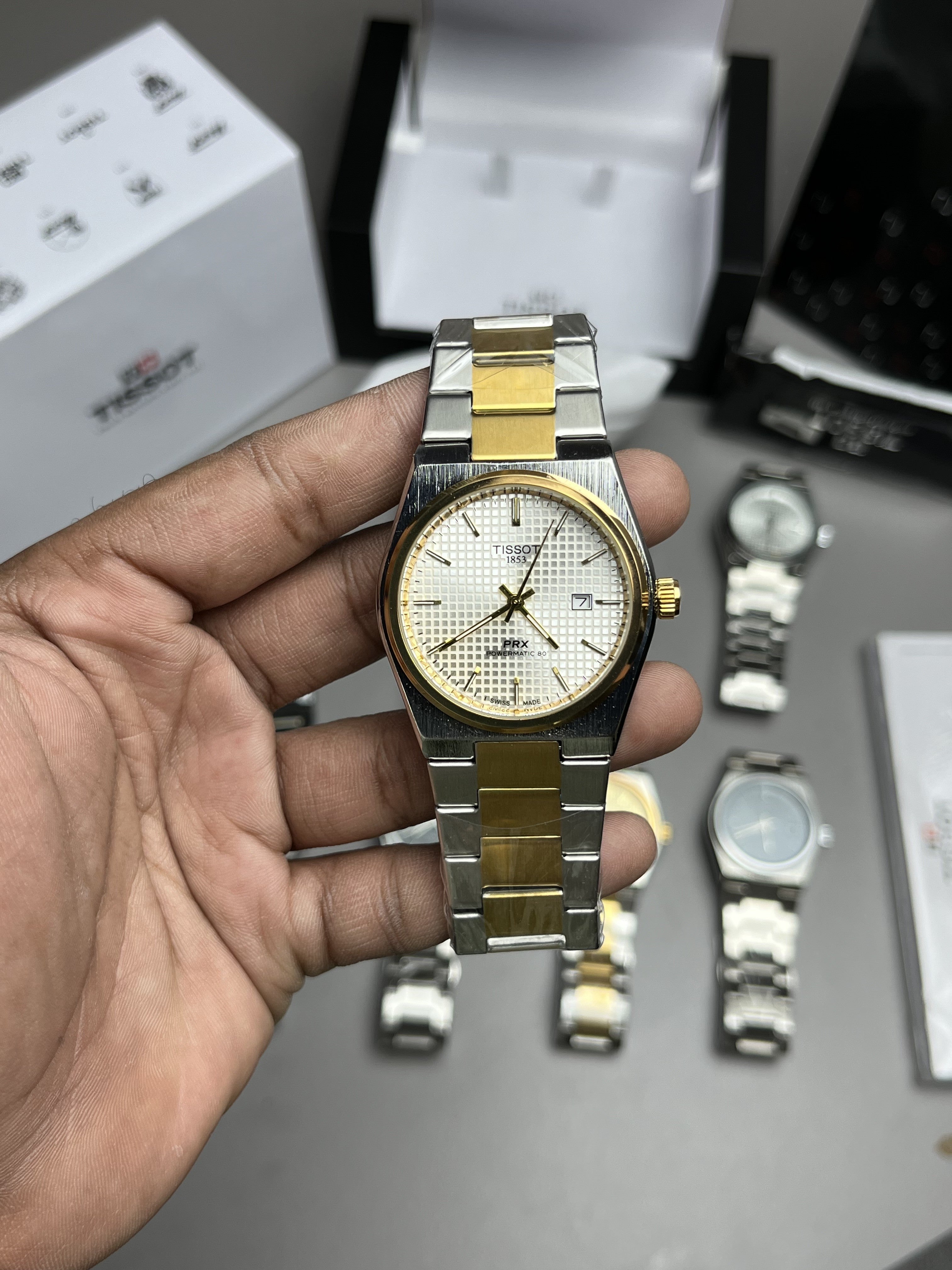 Tissot Prx open back