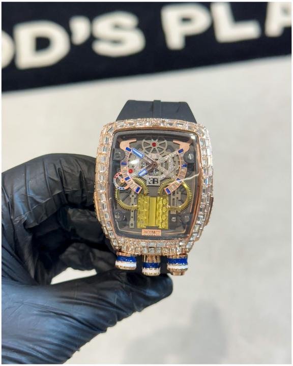 Jacob and Co buggati addition Rose gold diamond
