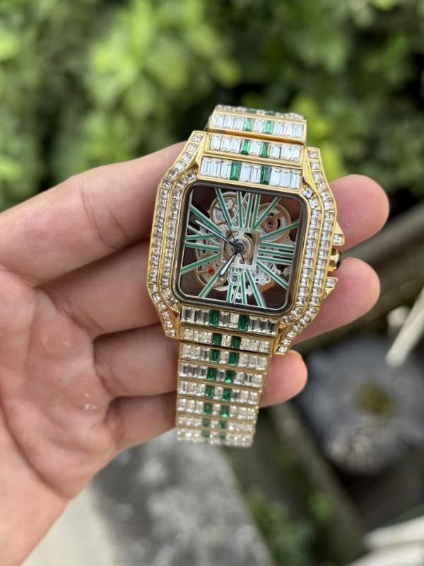 Cartier Diamond golden green