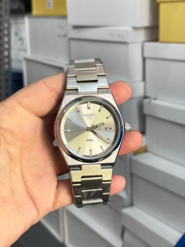 Tissot Prx Silver white