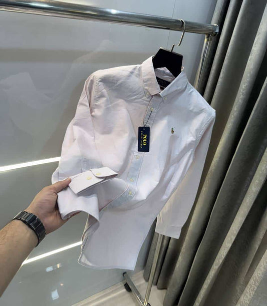 Ralp h lauren Pink Premium Oxford Shirt