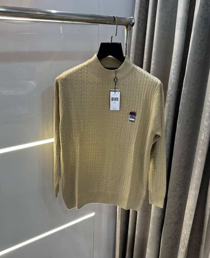 Ralp h Lauren Cream Knitted Premium Pull Over