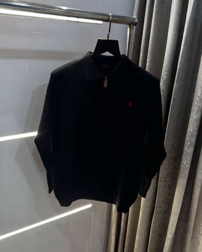 Ralp h Lauren C Black Knitted Premium Pull Over