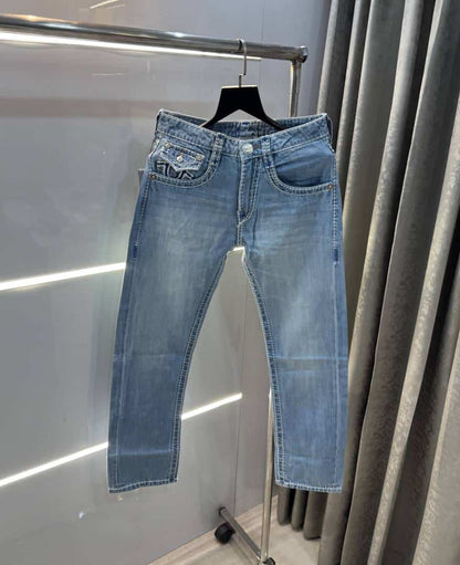 True Religion Sky Blue Imported Premium Boot Cut Denim