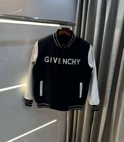 Givench y Paris Black Limited Edition Imported Varsity Jacket