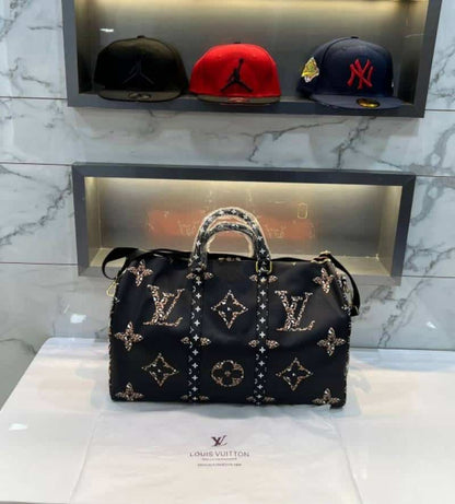 LOUi5 VuitTON Designer Monogr-Am Premium Duffel Bag