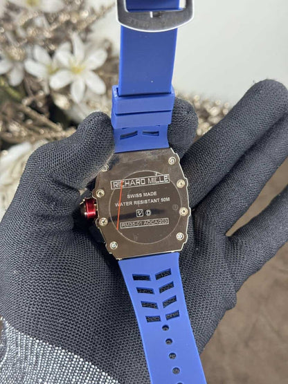 Richard Mille RM3501 Blue Chronograph Special Edition Watch