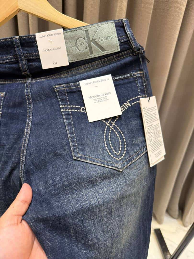 Calvin Klei_n Imported Denim Greenish Shaded