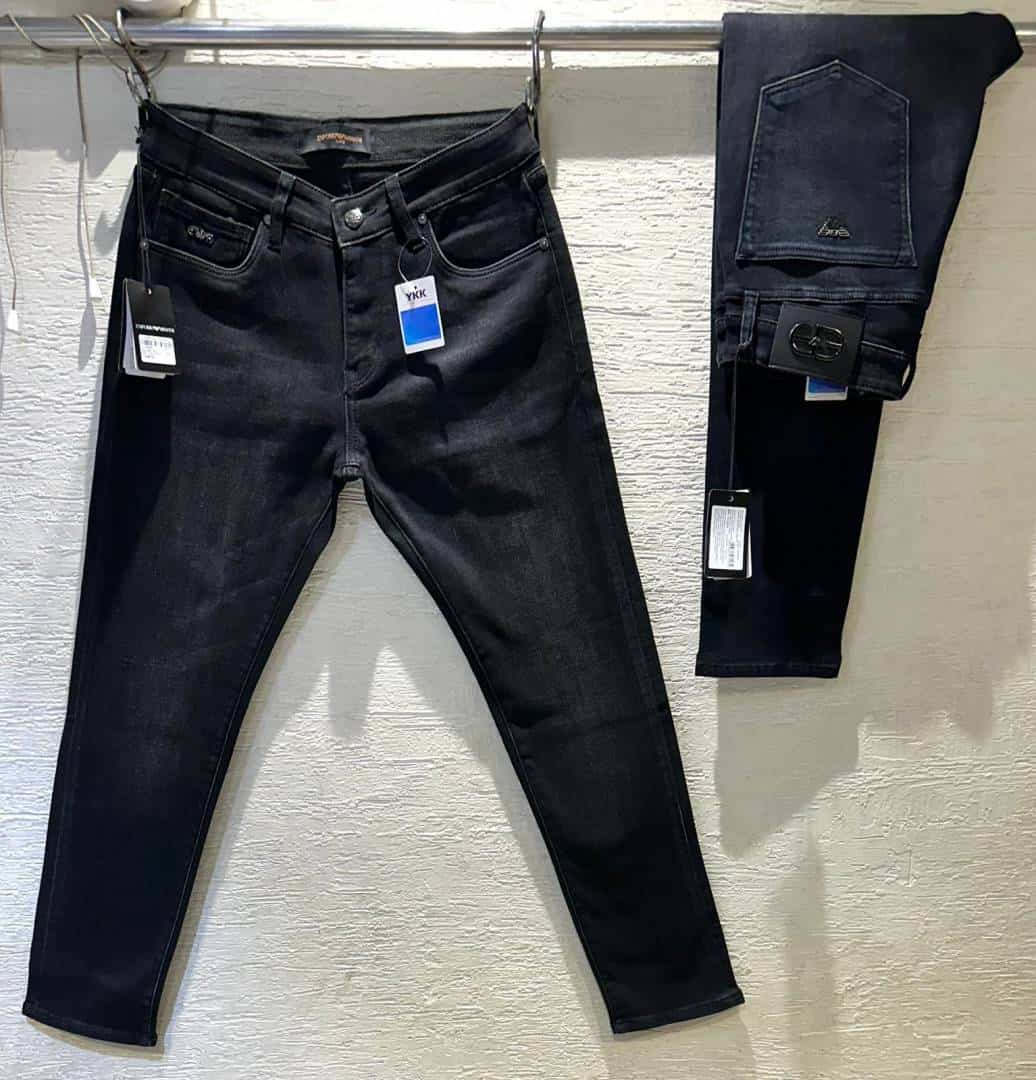 Emporio Arman_i Denim Brown Patch