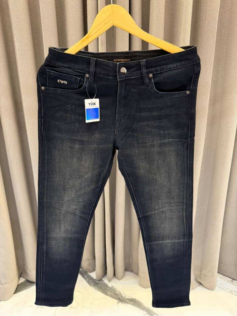 Emporio Arman_i Denim Brown Patch