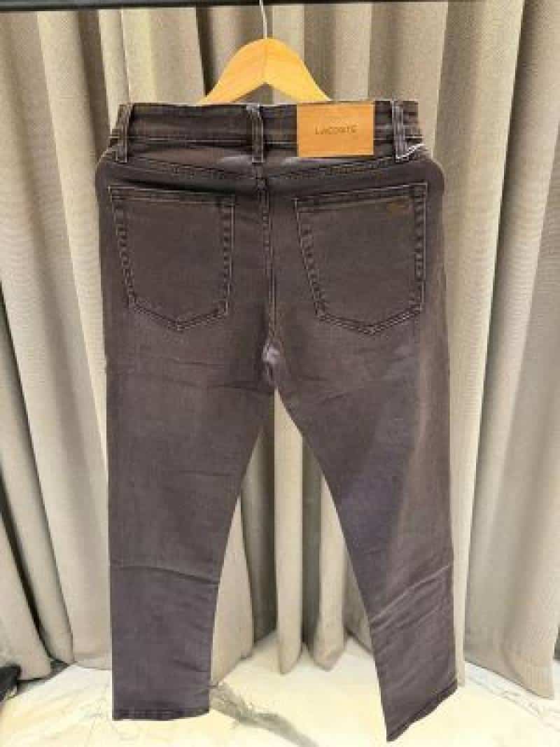 Lacost_e Imported Denim Maroon