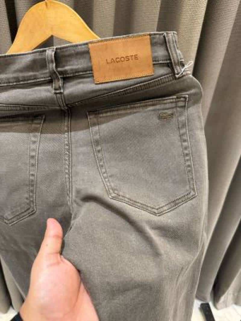 Lacost_e Imported Denim Maroon