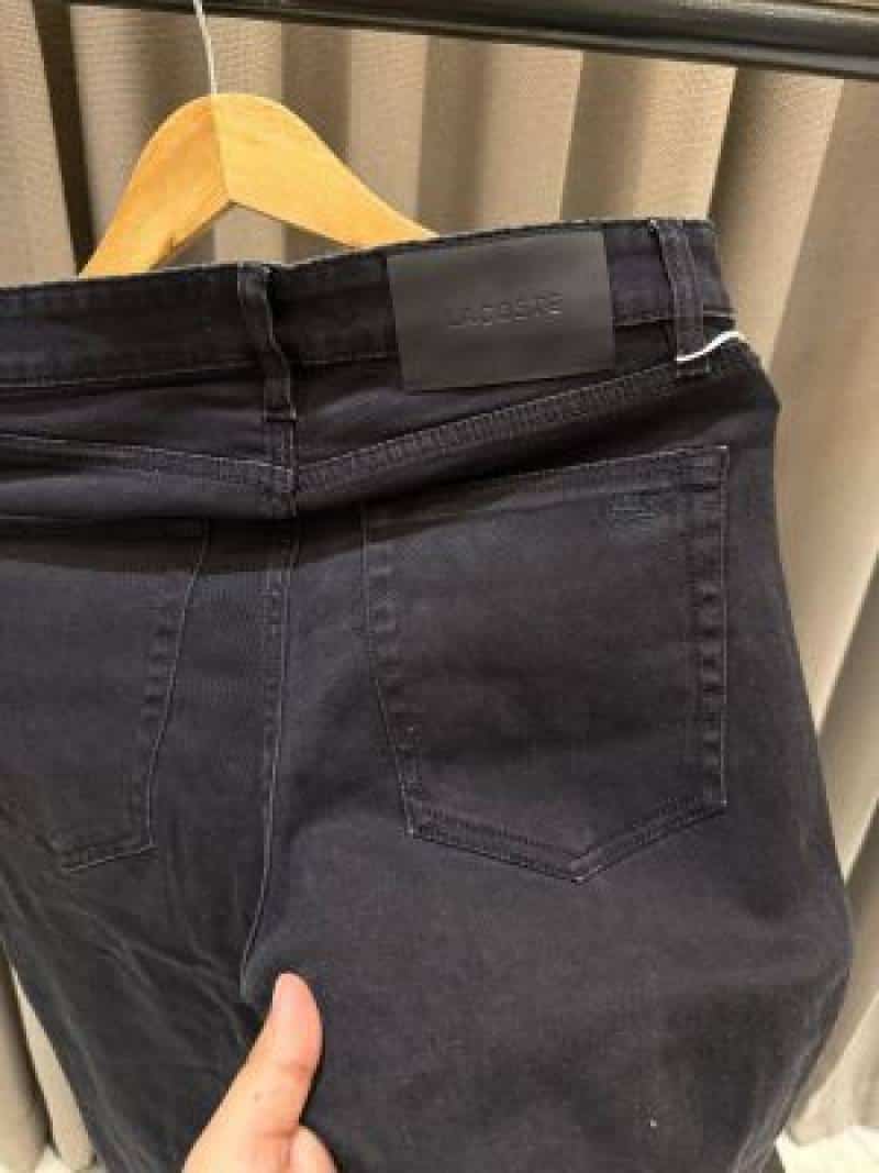 Lacost_e Imported Denim Black